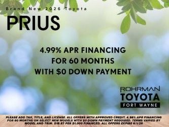 2026 Toyota Prius XLE