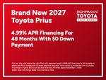 2027 Toyota Prius LE