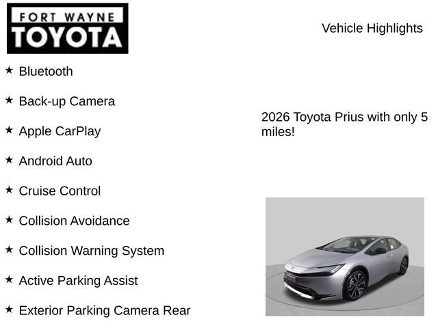 2026 Toyota Prius Plug-in Hybrid XSE