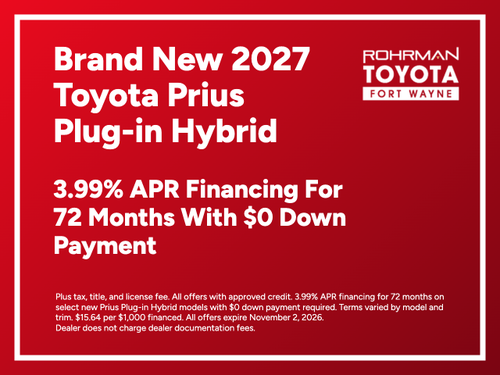 2027 Toyota Prius Plug-in Hybrid SE