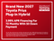 2027 Toyota Prius Plug-in Hybrid SE