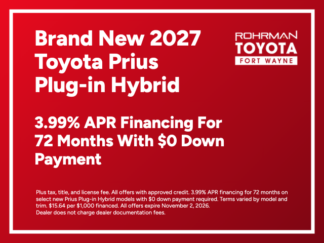 2027 Toyota Prius Plug-in Hybrid SE