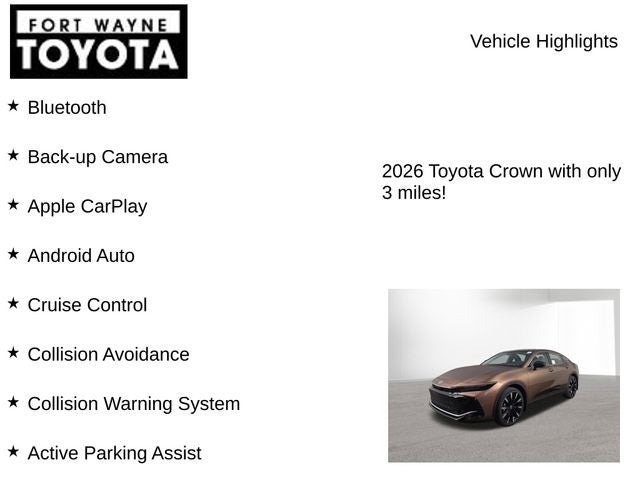 2026 Toyota Toyota Crown Platinum