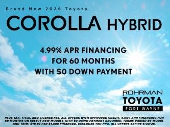 2026 Toyota Corolla Hybrid Hybrid LE