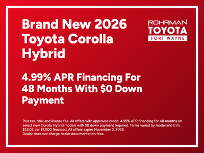 2027 Toyota Corolla Hybrid Hybrid LE
