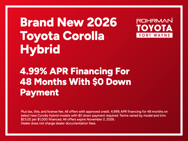 2027 Toyota Corolla Hybrid Hybrid LE