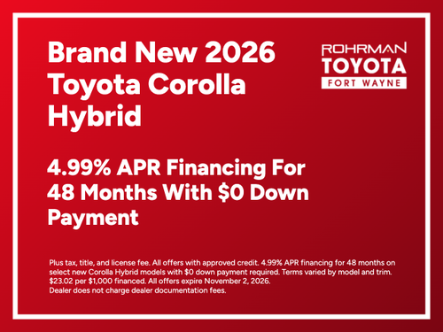 2027 Toyota Corolla Hybrid Hybrid LE