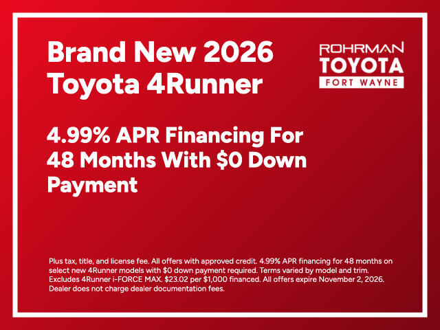 2026 Toyota 4Runner TRD Off-Road Premium