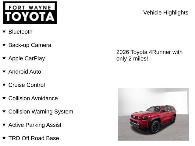 2026 Toyota 4Runner i-FORCE MAX Hybrid TRD Off Road