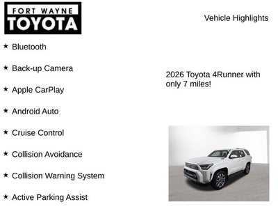 2026 Toyota 4Runner i-FORCE MAX Limited i-FORCE MAX