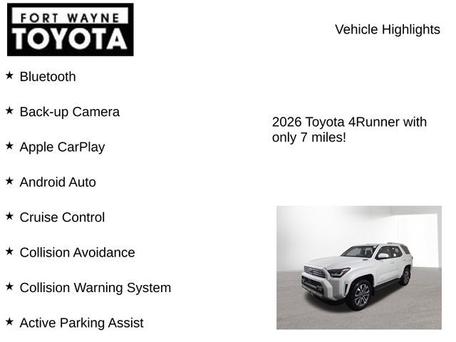 2026 Toyota 4Runner i-FORCE MAX Limited i-FORCE MAX