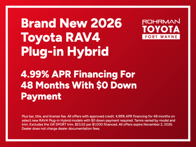 2026 Toyota RAV4 Plug-in Hybrid XSE
