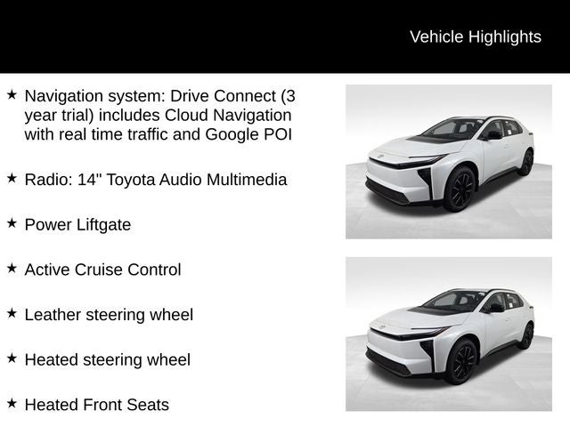 2026 Toyota bZ XLE