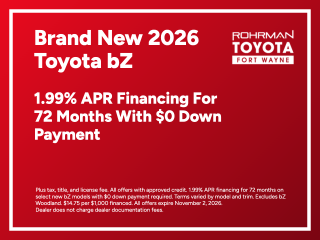 2027 Toyota bZ XLE