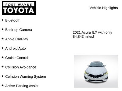 2021 Acura ILX Base