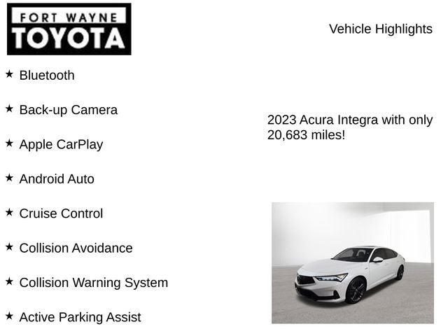 2023 Acura Integra A-Spec Tech Package