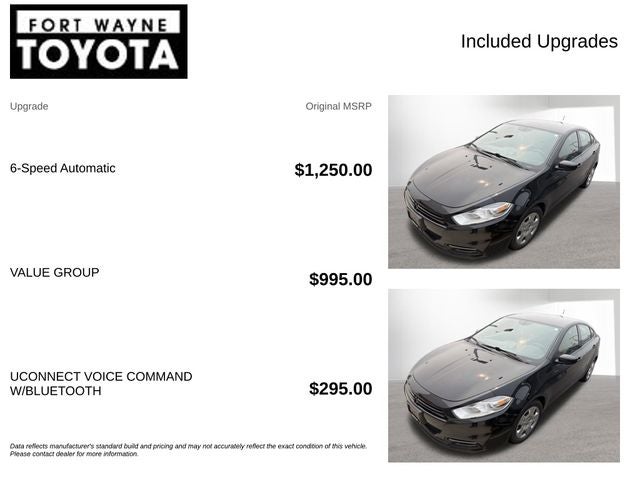 2013 Dodge Dart SE/AERO