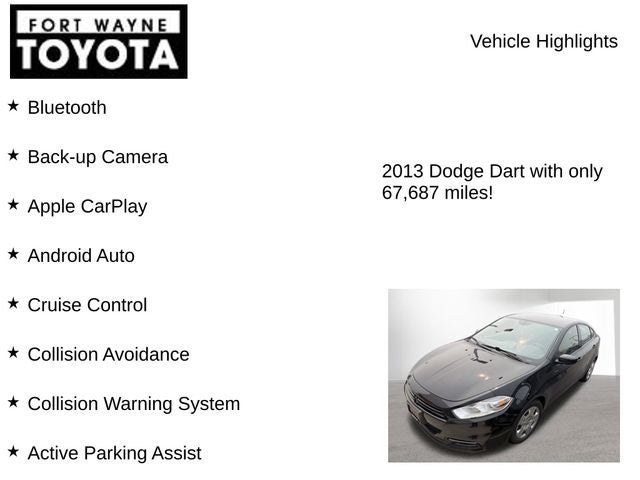 2013 Dodge Dart SE/AERO