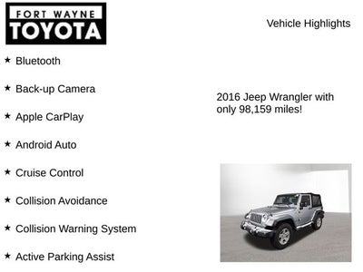 2016 Jeep Wrangler Sport