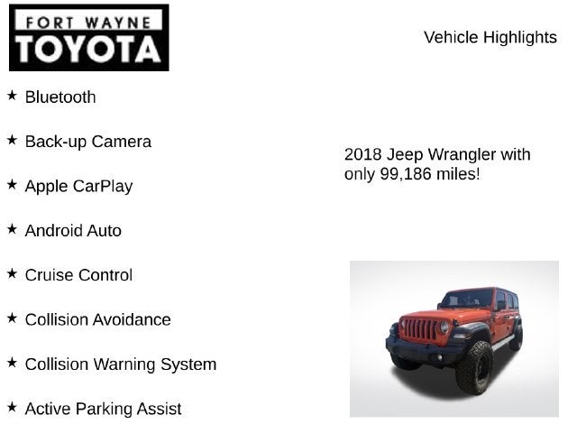 2018 Jeep Wrangler Unlimited Sport S