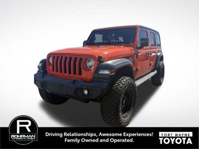 2018 Jeep Wrangler Unlimited Sport S