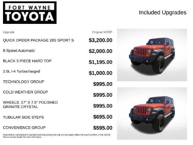 2018 Jeep Wrangler Unlimited Sport S