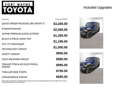 2018 Jeep Wrangler Unlimited Sport S