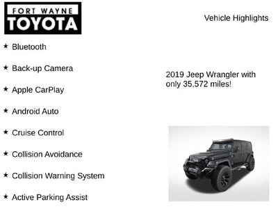 2019 Jeep Wrangler Unlimited Sahara