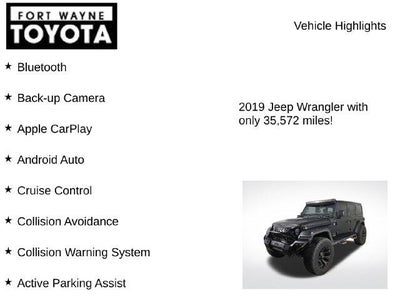 2019 Jeep Wrangler Unlimited Sahara