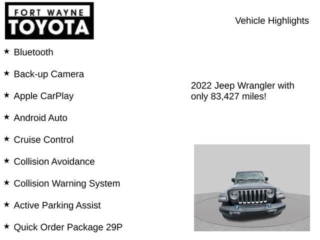 2022 Jeep Wrangler Unlimited Sahara 4xe