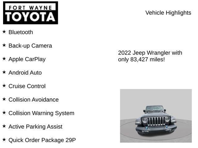 2022 Jeep Wrangler Unlimited Sahara 4xe