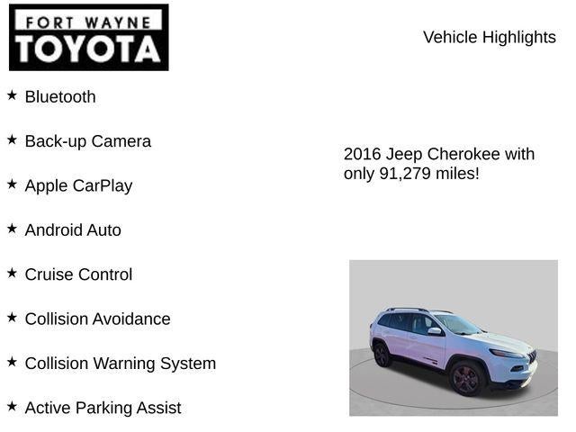 2016 Jeep Cherokee Latitude