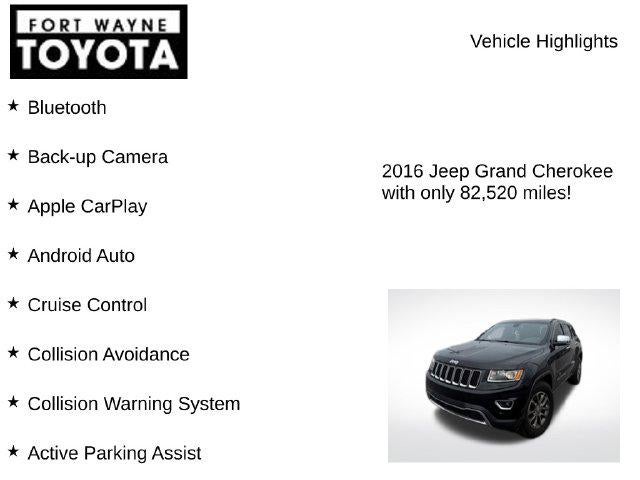 2016 Jeep Grand Cherokee Limited