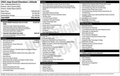 2023 Jeep Grand Cherokee L Altitude