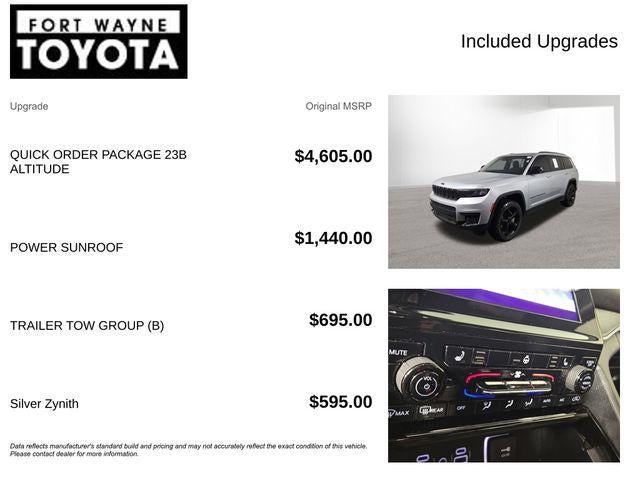 2023 Jeep Grand Cherokee L Altitude