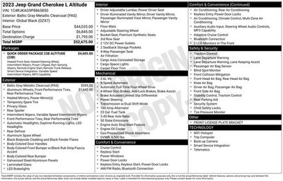 2023 Jeep Grand Cherokee L Altitude