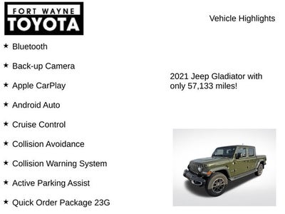 2021 Jeep Gladiator Overland