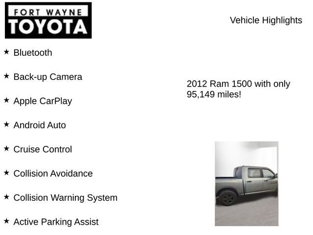 2012 RAM 1500 Big Horn