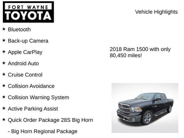 2018 RAM 1500 Big Horn