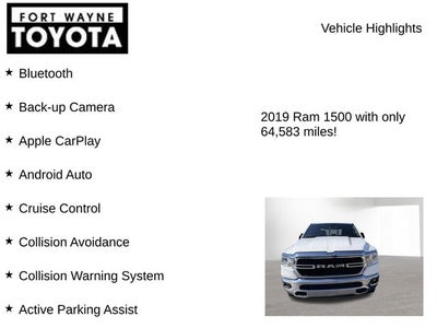 2019 RAM 1500 Big Horn/Lone Star