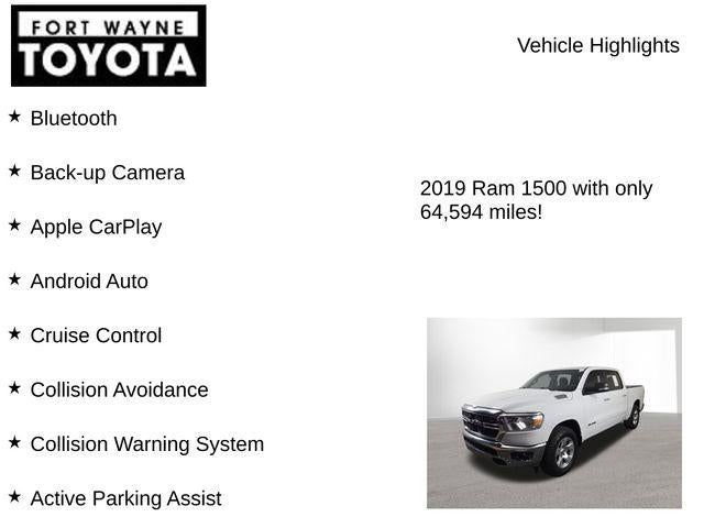 2019 RAM 1500 Big Horn/Lone Star