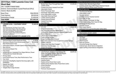 2019 RAM 1500 Laramie