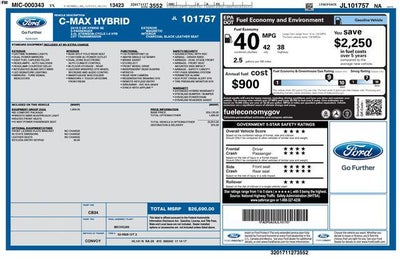 2018 Ford C-Max Hybrid SE