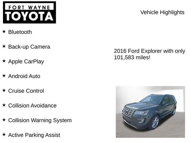 2016 Ford Explorer XLT