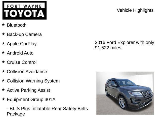 2016 Ford Explorer Limited