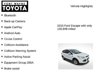 2016 Ford Escape SE