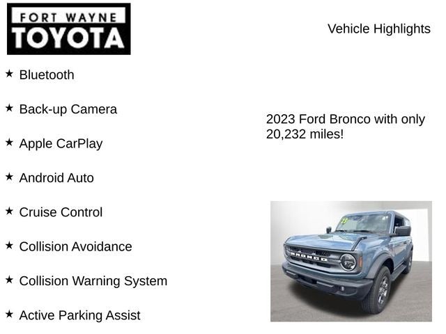 2023 Ford Bronco Big Bend