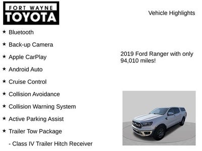2019 Ford Ranger Lariat