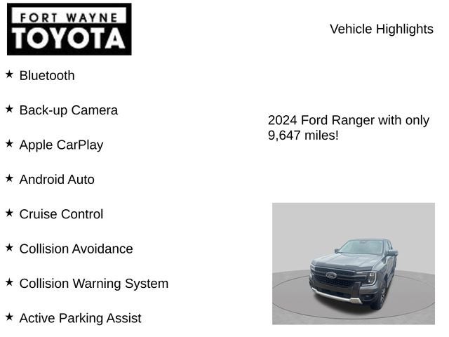 2024 Ford Ranger Lariat