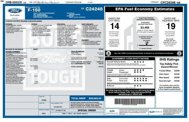 2012 Ford F-150 XLT